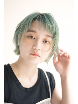 ジュール 新宿三丁目(Joule) ミディアムヘア/ショコラベージュ/ボブルフ/新宿