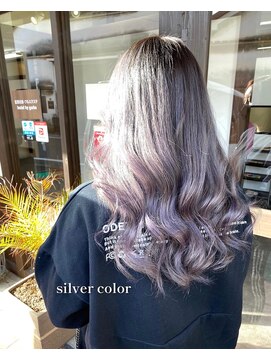 ガルボヘアー 名古屋栄店(garbo hair) #名古屋#栄#ハイトーン#透明感カラー#シルバー#ブリーチ