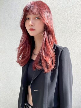 スイ(suii.) 韓国ヘア/イエベ春肌さんに似合うローズレッド