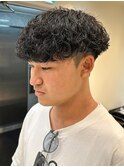 強め波巻きパーマ