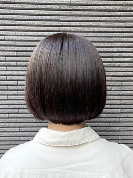 クリュウゲート 吉祥寺店(KURYU GATE) 黒髪/グレーベージュ/レイヤーロング/前髪パーマ[吉祥寺]