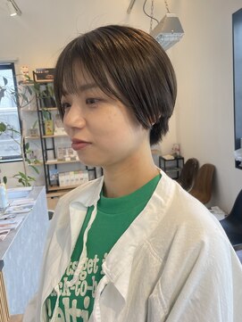 ボレロ ヘアーアンドライフサロン(volero hair life salon) ショート/オリーブグレー