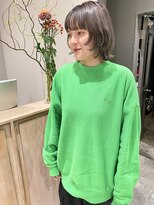 フェンヘアーアイス 中目黒(Fen.hair ici)&nbsp;20代39代★大人デザインダブルカラーブリーチミルクティーカラー