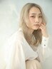 【ハイトーンカラー☆】カット+ブリーチワーク+オンカラー￥18700