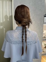 リラス 博多(rilas) 個性派ヘアセット　タイトめ