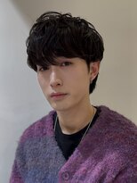 キサイ バズ(kisai BUZZ)&nbsp;kisaiBUZZ＊岬　メンズマッシュ　ニュアンスパーマ