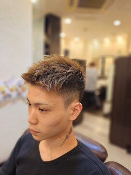 レオンプラス 具志川店(LEON plus+) フロントツーブロック刈上げ