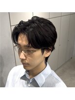 ニコフクオカヘアーメイク(NIKO Fukuoka Hair Make)&nbsp;「NIKO」ナチュラルセンターパート　大人ショート　福岡天神