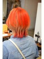 ポタム 東中野(potamu)&nbsp;ショートウルフスタイルのデザインカラー