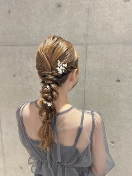 ウィル あべの店(WiLL) どの場面でも可愛い編みおろしヘア