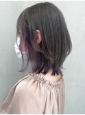 【GEEKS渋谷】インナーカラー/デザイン/レイヤー/透明感/紫/美髪