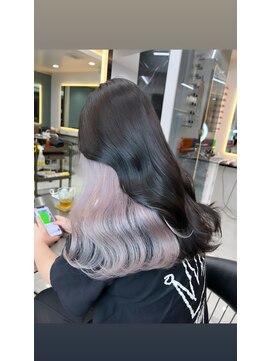 ラピス 渋谷本店(Lapis) インナーカラー/髪質改善/レイヤーカット/ホワイトパールカラー