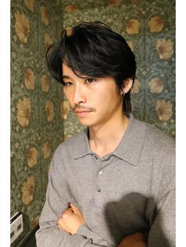 ダンボ(DUMBO) ＜yosuke＞メンズマッシュ  毛流れパーマ　ニュアンスパーマ