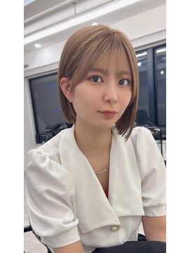 メルバイグラフ 梅田(mel by GRAFF) 【ミニボブ】ナチュラルボブ/ストレートボブ/ショートボブ