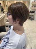 くびれショート30代40代50代60代ヘアミセス小顔ショート絶壁解消