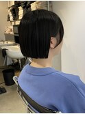 切りっぱなしボブ