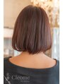 クレオメバイスーリール(Cleome by sourire)&nbsp;ツヤツヤ♪ワンカールで簡単にセットできるボブ系も得意です♪