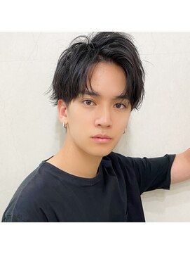 モンド ヘアクリエーション 和田店(monde hair creation) 【monde】ビジネスアップバング×爽やかツーブロック×刈り上げ