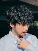 横浜西口スペインカールツイストパーマフェードフリンジカット