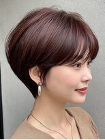 アビリタ(abilita)&nbsp;ショート 小顔 暗髪 ココアベージュ 髪質改善カラー 30代40代