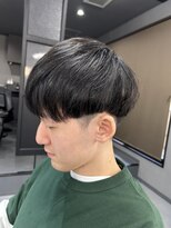 ジェニーバイメノン(JENNIE by Menon)&nbsp;さらさらマッシュ　シースルー　刈り上げ