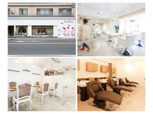 ドット ヘアー(dot.hair)の雰囲気（ベビーカーも楽々！広々とした空間で、ゆったりとした時間を！）