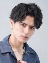 フィフスパーク(fifth PARK) 渋谷波巻きパーマ束感ツイストスパイラル無造作メンズパーマ色気