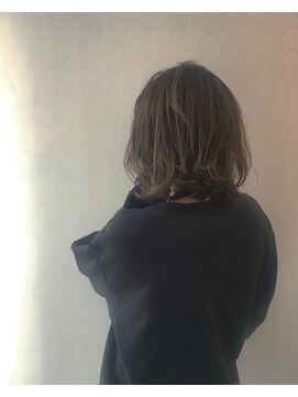 ヘアメイク オブジェ(hair make objet) 透明感 アッシュグレージュ ハイライト** KAI