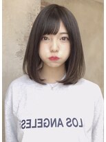 ミラリー 横浜(Mirareee)&nbsp;20代30代40代◎小顔 無造作カール  ボブディ丸みショート横浜