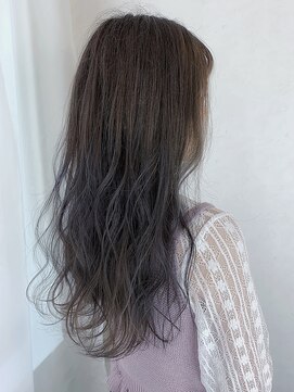 セシルヘアー 札幌店(Cecil hair) ゆるふわmixとろみアッシュラベンダー