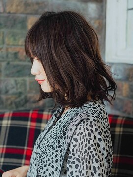 プロデュース 相模原店(Produce) 大人かわいい♪うるツヤ愛されブラウン☆ふわミディ