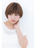 クラシカルな前下がり小顔マッシュショートY大宮20代30代40代
