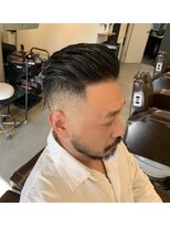 クフィア メンズヘアー カンポ 難波店(CUFFIA MEN'S HAIR CAMPO)&nbsp;スキンフェード×ポンパドール