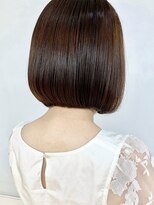 クオリス 上板橋店(QUALIS) パッツンボブ/顎ライン/前下がり/ショートボブ/20代/30代/ピンク