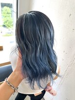 ヘアーワークス ヘルム 渋谷店(HAIR WORKS HELM)&nbsp;[HELM渋谷　sapphire blue