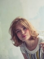 フラミューム たまプラーザ(flammeum)&nbsp;外はねボブ×ラフウェーブ【フラミュームたまプラーザ】