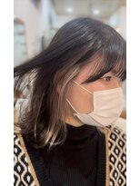 レポ(LEPO)&nbsp;ベルボブ～ミルクティーインナーカラー