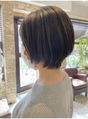 【ナイトウ】リップライン×ナチュラルショート♪
