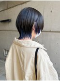 ブルーインナーカラー