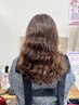 全体染め+システムトリートメント+アルカリ除去　　￥4700→￥4500~