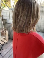 ダブル(W) 【hair salon W】ダブルカラーレイヤーボブ