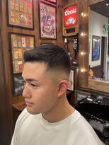 ヘアーデザイン スワロー(hair design Swallow) メンズ　スキンフェード×クルーカット