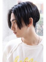 【ARTE表参道/青山】センターパート×アッシュ×ツーブロック