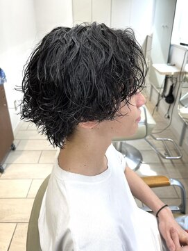テトラ バイ ネオリーブ 横浜西口店(tetra by neolive) メンズパーマ 波巻きパーマ