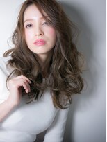 カバーヘア イヴ 戸頭店(COVER HAIR EVE)&nbsp;グレージュアッシュ大人巻きかきあげロングv戸頭20代30代40代