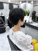 ウルフ/マチルダボブ/ピンクベージュ/インナーグレージュ/東銀座