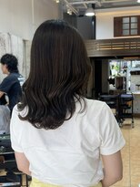 ベンチ(bench)&nbsp;こっくりブラウン/くびれヘア/顔まわりカット