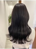 黒髪カラーダークグレージュイメチェン似合わせカットレイヤー