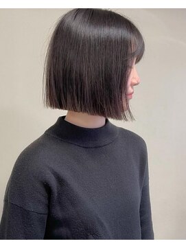 ナループロア ルームー(Nalu pu loa ROOMOO) ゆるまきタッセルカット/タッセルカット/タンバルモリ/韓国ボブ