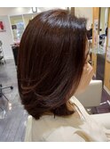 ●ふんわりミディアムボブ